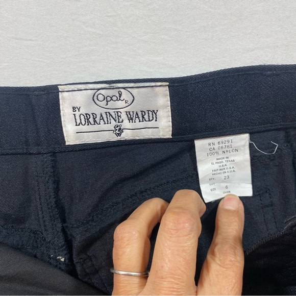 Opal by Lorraine Wardy Black Studded Women's Jacket and pant set size 6 Western - Picture 11 of 15